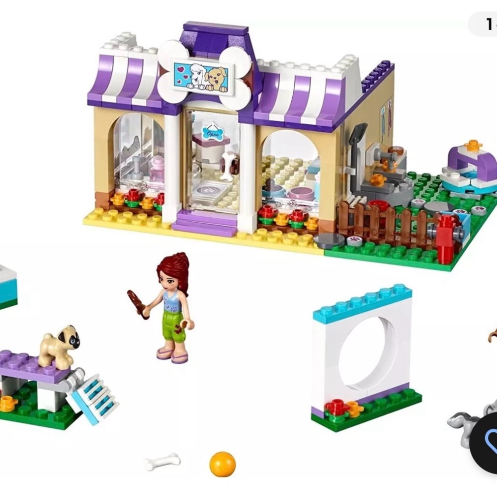 LEGO Friends Heartlake Puppy Daycare (41124) (Retired set)